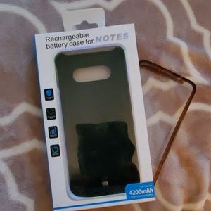 Rechargeable battery case
